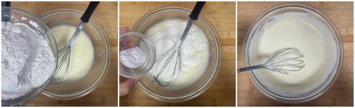 Pancake con gocce di cioccolato