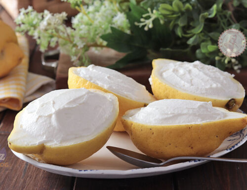 Limoni ripieni di crema