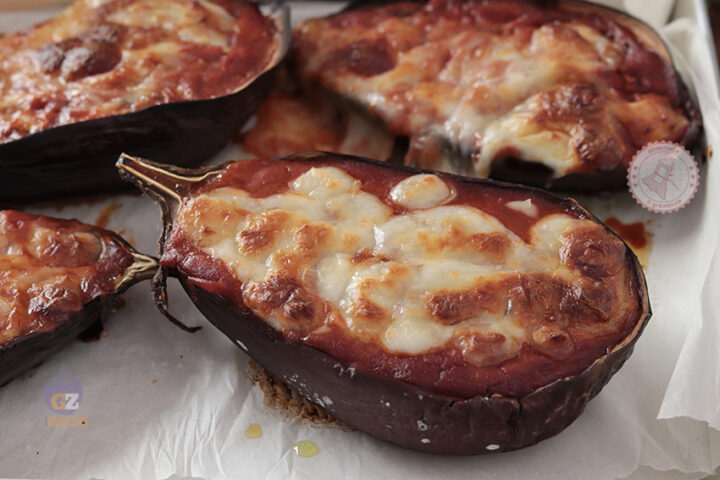 Melanzane al forno pomodoro e mozzarella
