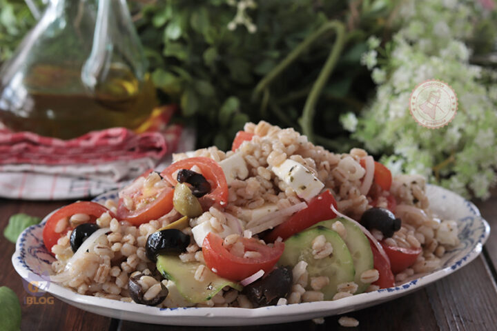 Insalata di orzo alla greca