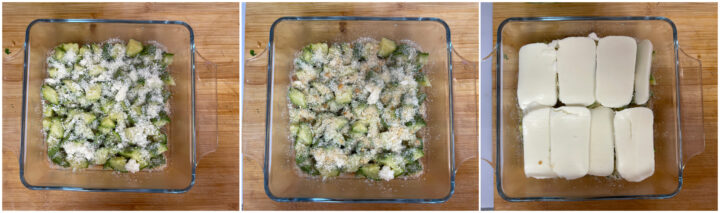 zucchine e mozzarella gratinati