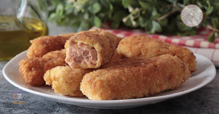 Bastoncini di salmone