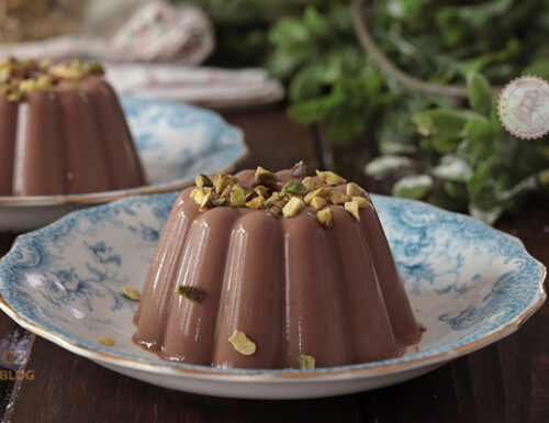 Budino al cioccolato fatto in casa