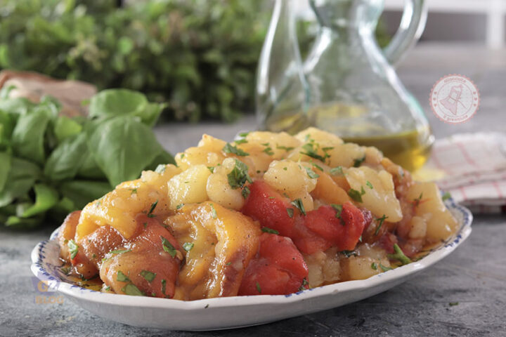 Insalata di peperoni e patate