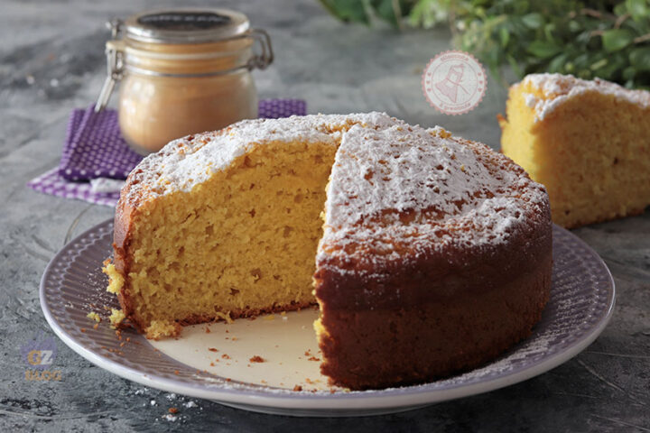 Torta allo zafferano