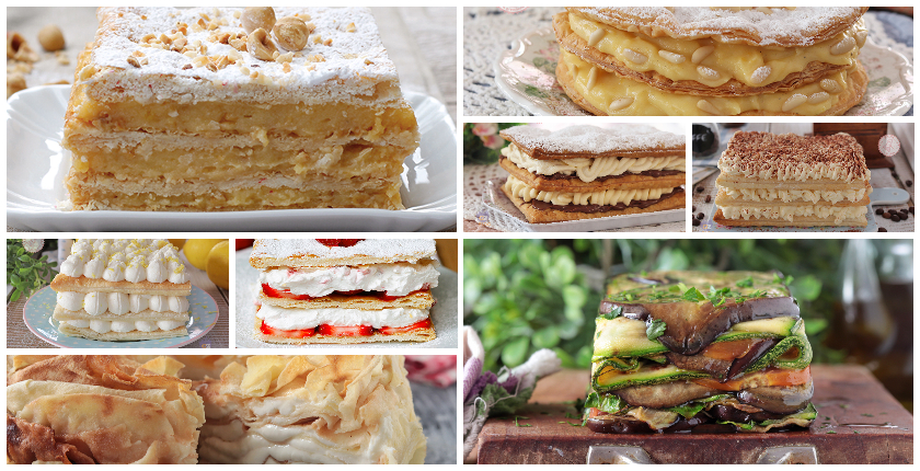 Ricette di millefoglie