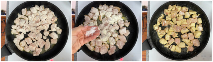 petto di pollo allo zafferano