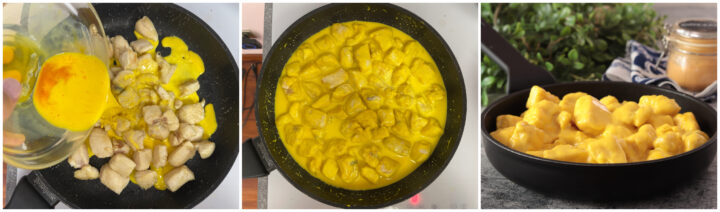 petto di pollo allo zafferano