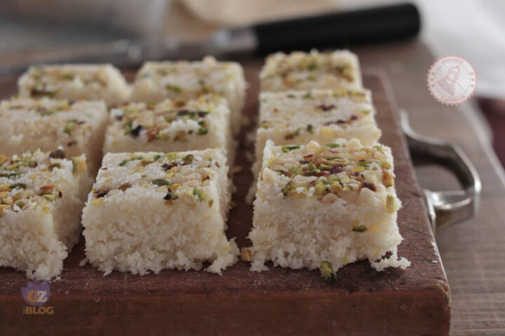 Barfi al cocco