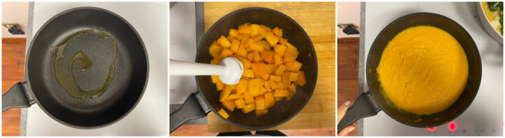 Fagottini di lasagne con la zucca