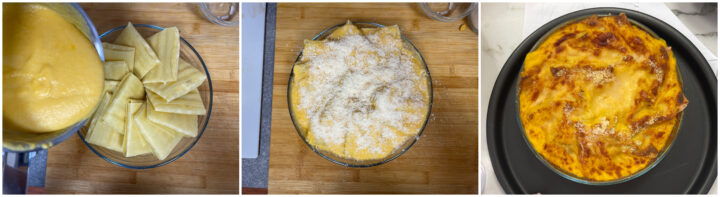 Fagottini di lasagne con la zucca