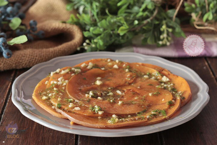 Carpaccio di zucca