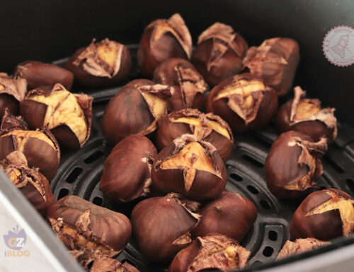Castagne in friggitrice ad aria