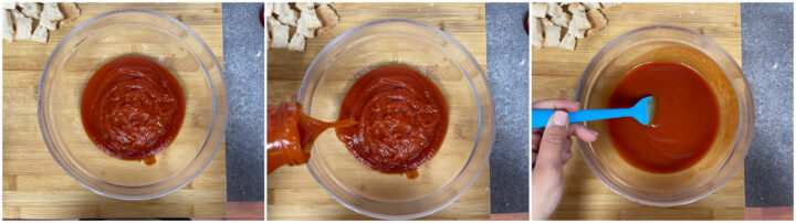 Crostini alla pizzaiola