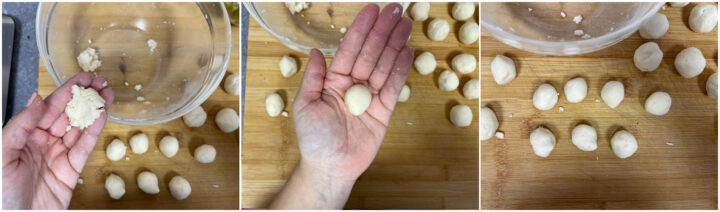 POLPETTE DI PARMIGIANO