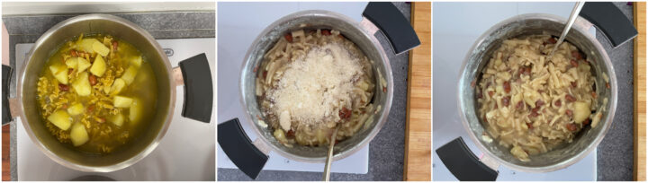 Pasta patate e fagioli