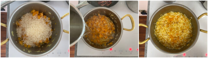 Risotto zucca e taleggio