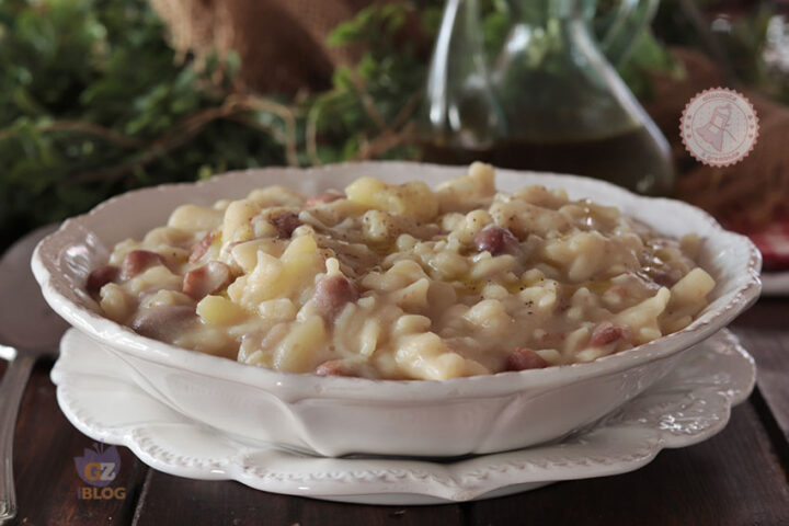 Pasta patate e fagioli
