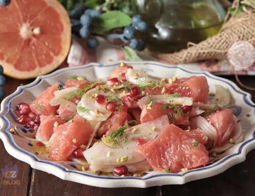 Insalata di finocchi e pompelmo