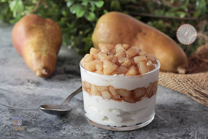 Crema di ricotta e pere