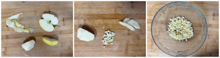 Fagottini mele e pasta fillo