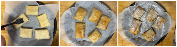 Fagottini mele e pasta fillo