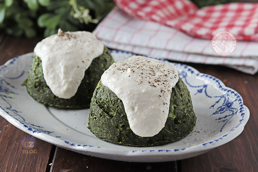 Flan di spinaci