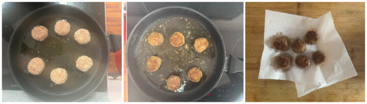 Polpette in padella