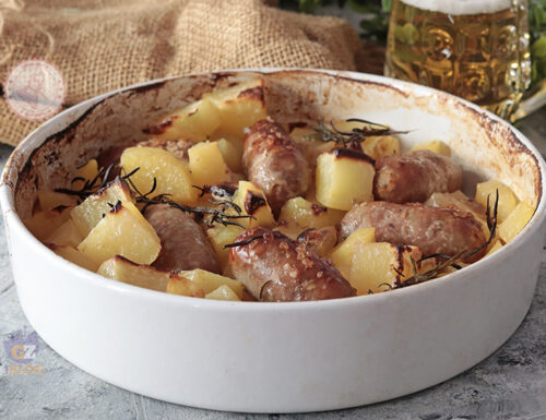 Salsiccia e patate alla birra