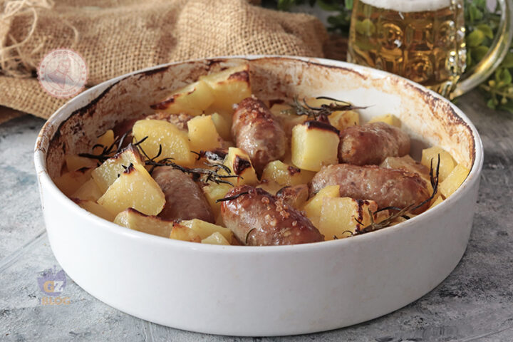 Salsiccia e patate alla birra