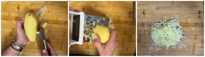 Schiacciata di patate e cipolle