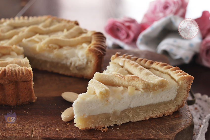 Crostata ricotta e mandorle