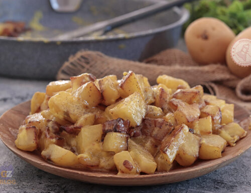 Patate alla carbonara