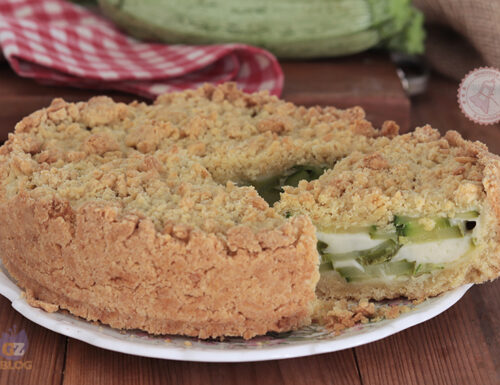 Sbriciolata con le zucchine