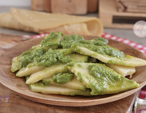 Testaroli al pesto