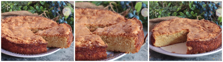 Torta di mele grattugiate