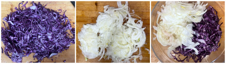 Insalata di cavolo viola