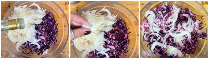 Insalata di cavolo viola