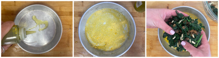 tortino di spinaci
