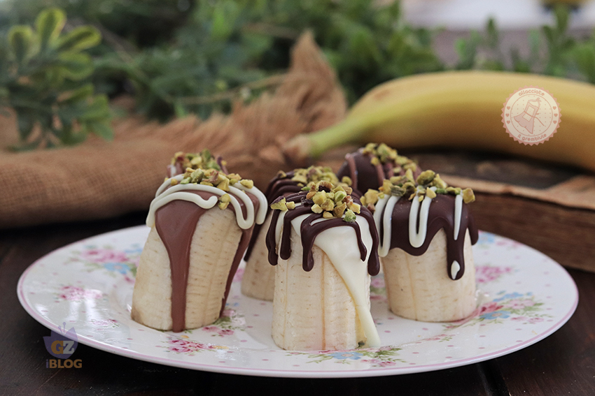 Dolcetti banane e cioccolato