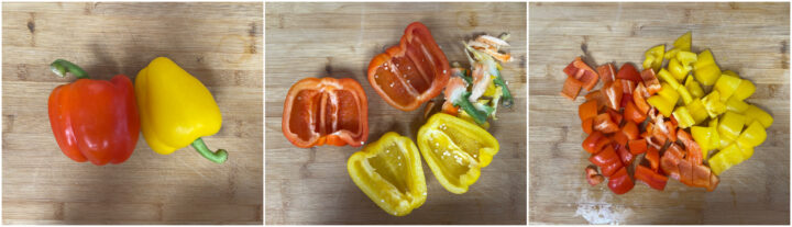 Spezzatino con i peperoni