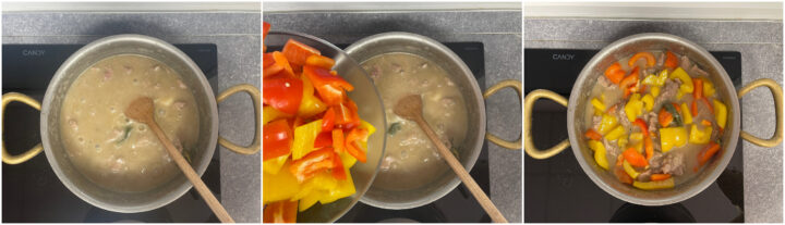 Spezzatino con i peperoni