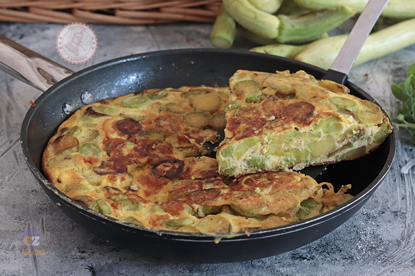 Frittata di zucchine trombetta