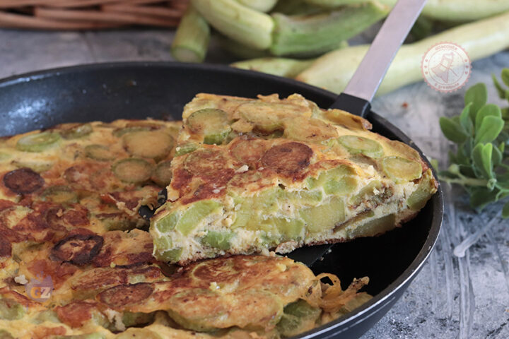 Frittata di zucchine trombetta