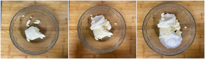 Crema per cheesecake