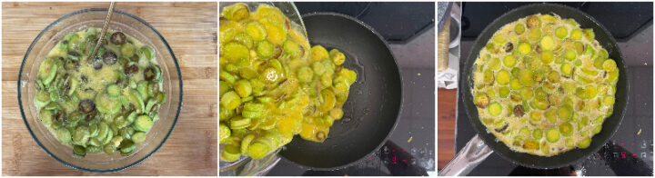 Frittata di zucchine trombetta