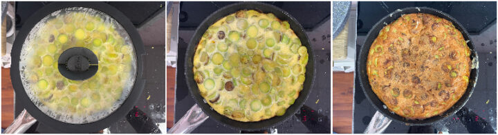 Frittata di zucchine trombetta