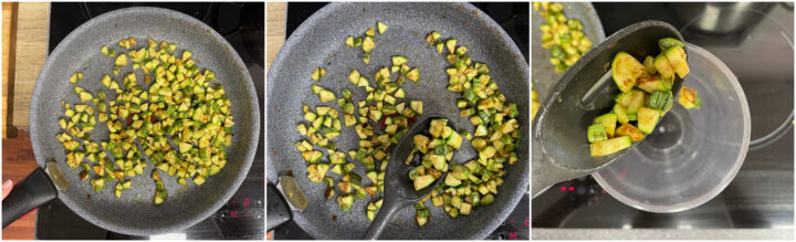 Pasta con zucchine e acciughe