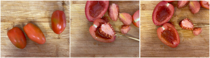 Pomodori ripieni alla caprese