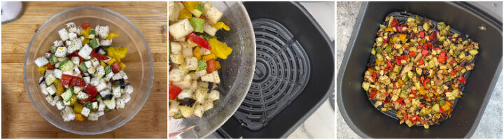 Verdure in friggitrice ad aria